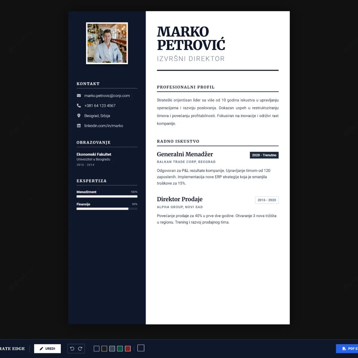 Corporate Edge CV